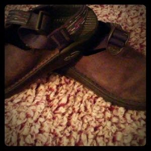 Chaco leather mule sandal